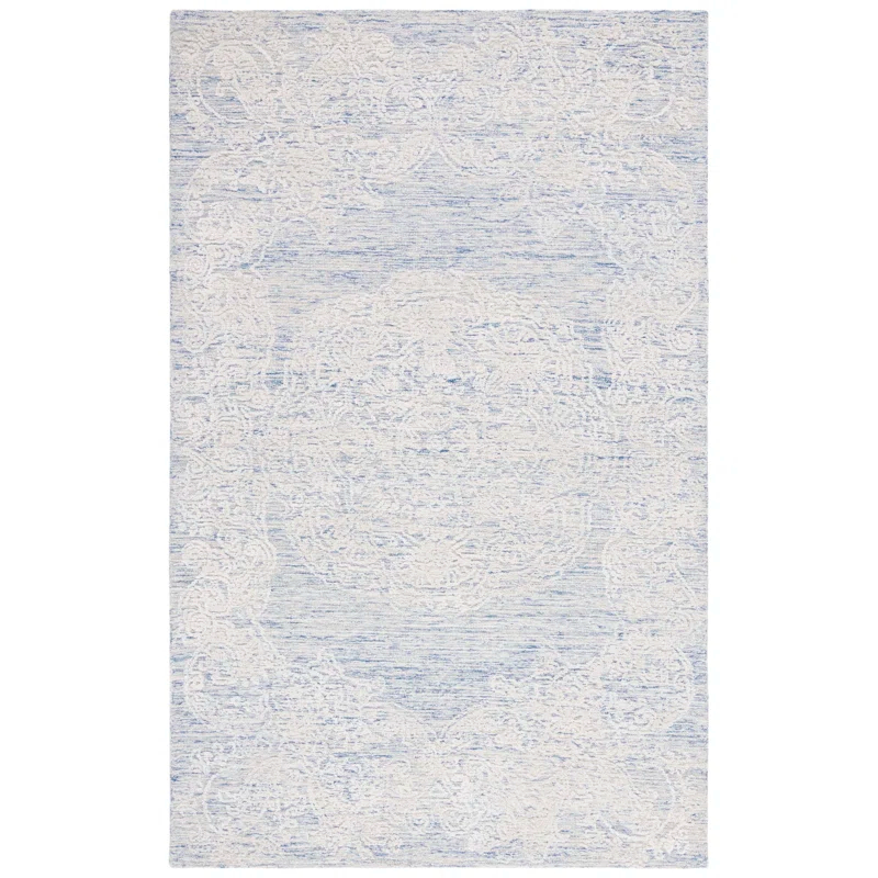 Charlton Home® Batha Hand Tufted 60% Wool, 20% Bamboo Silk, 20% Cotton With Cotton Backing Rug