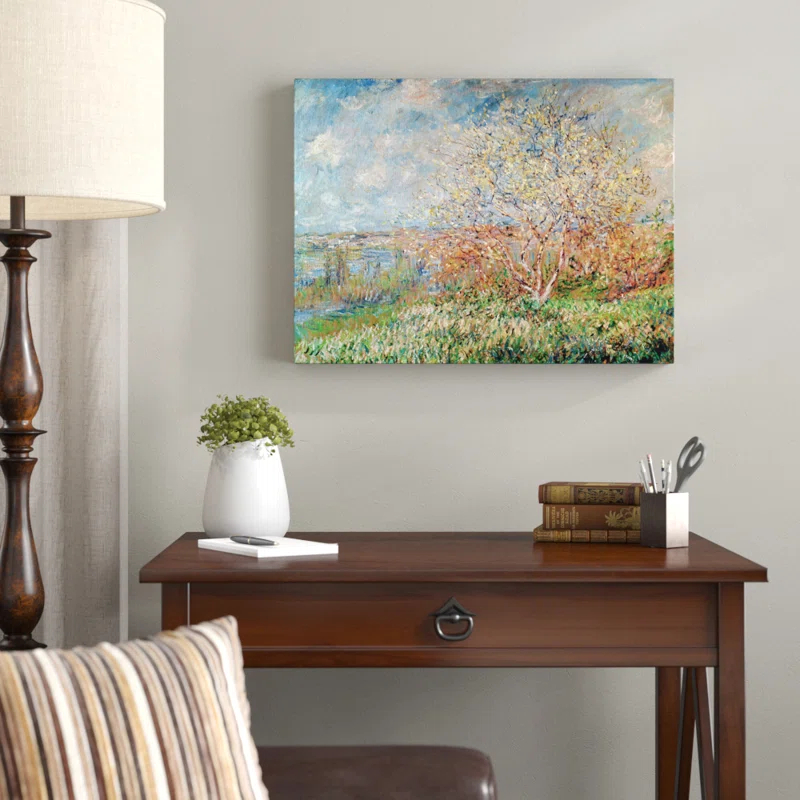 Andover Mills™ " Spring, 1880 " by Claude Monet