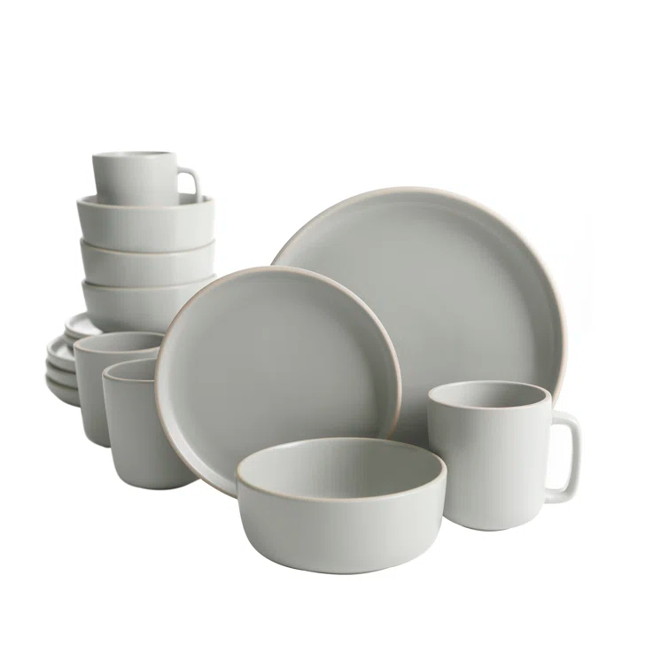 Zuma 16 Piece Dinnerware Set, Service for 4