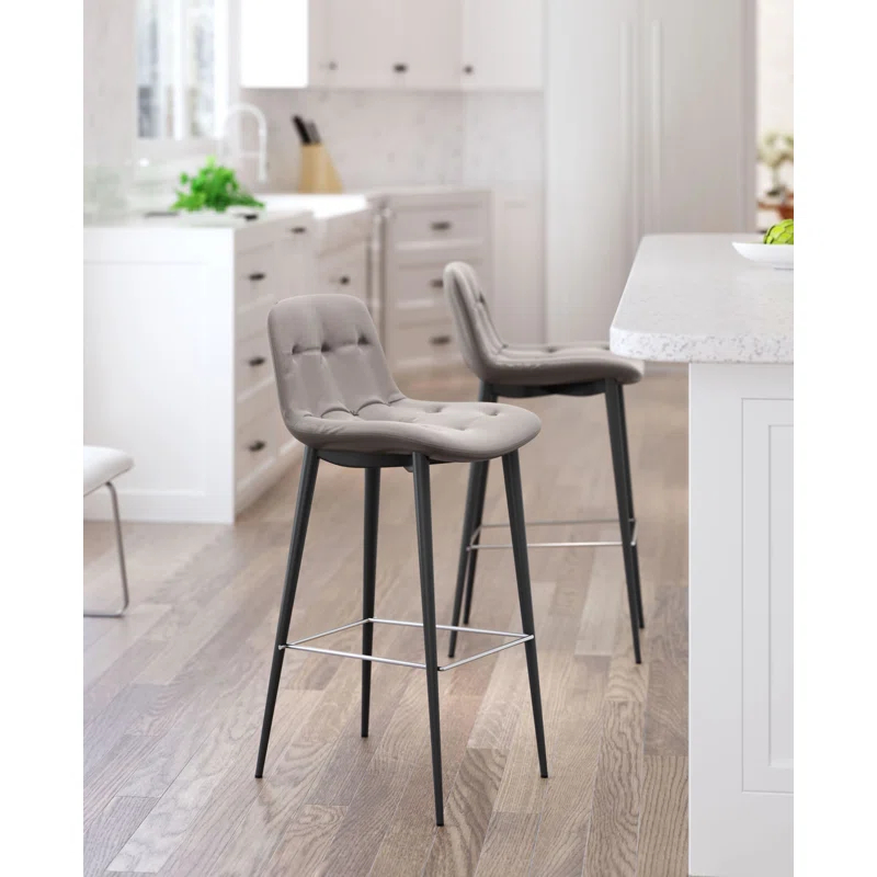 Zuo Hospitality Tangiers Upholstered Counter Stool (Set of 2)