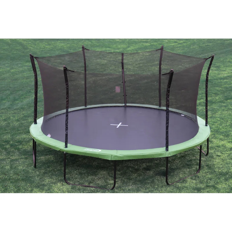 Propel Trampolines Propel 16' Heavy Duty Pro Trampoline with Basketball Hoop