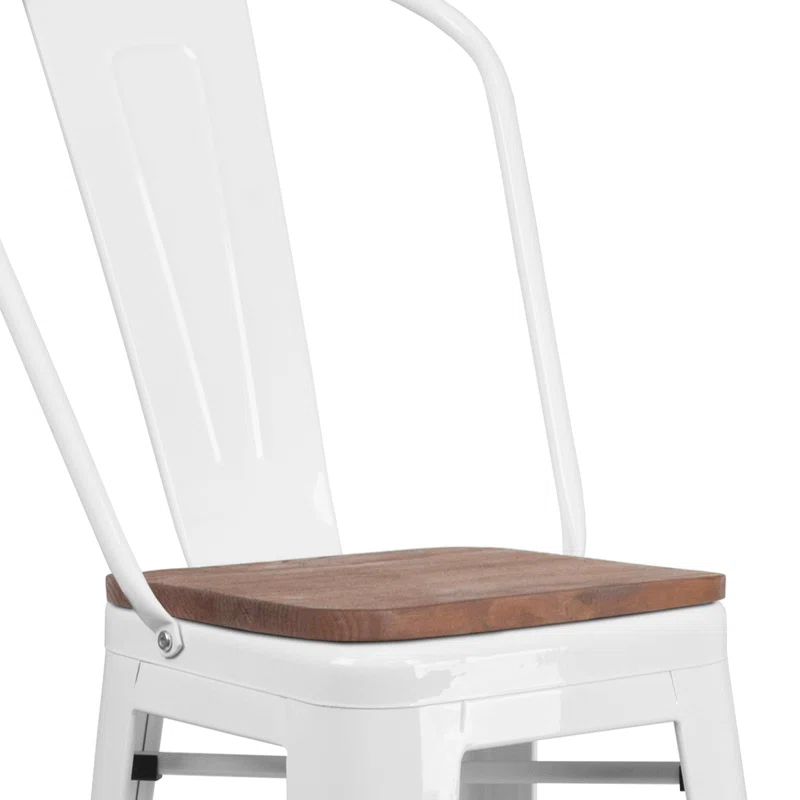 Flash Furniture Steel Outdoor Stool