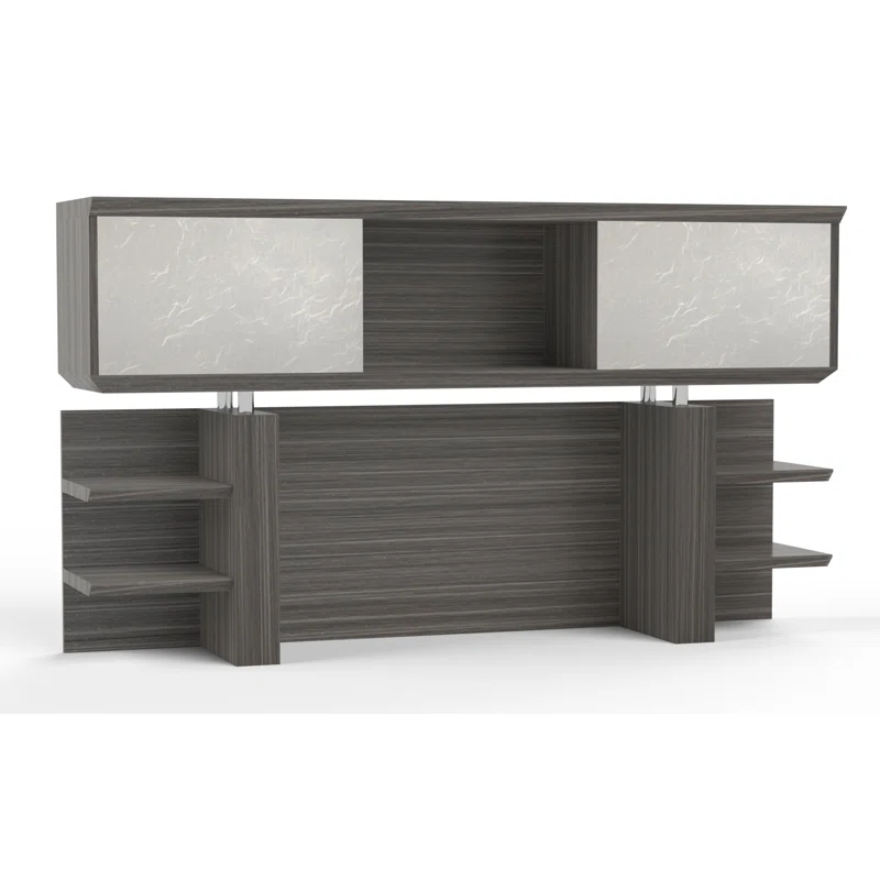 Safco Products Company Sterling 41.13" H x 72" W Desk Hutch
