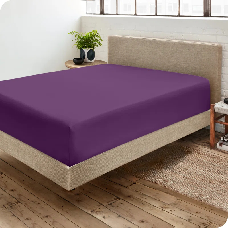 Bare Home Microfiber Fitted Sheet