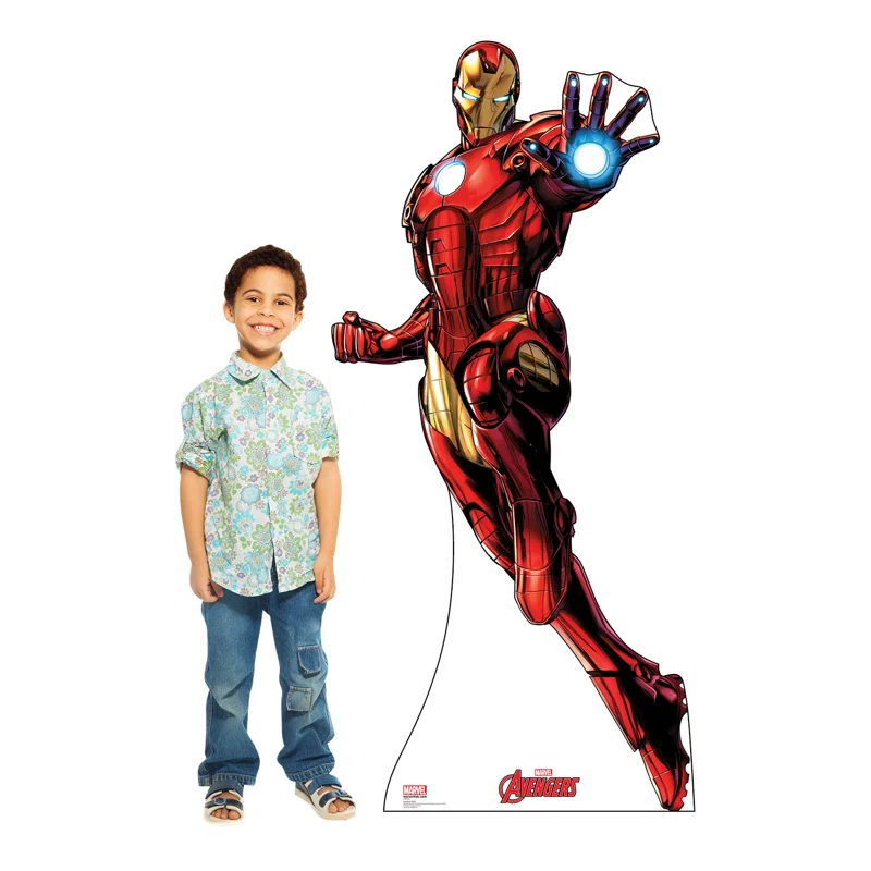 74'' Superheroes & Villains Cardboard Standup