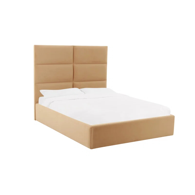 TOV Furniture Eliana Honey Velvet Bed