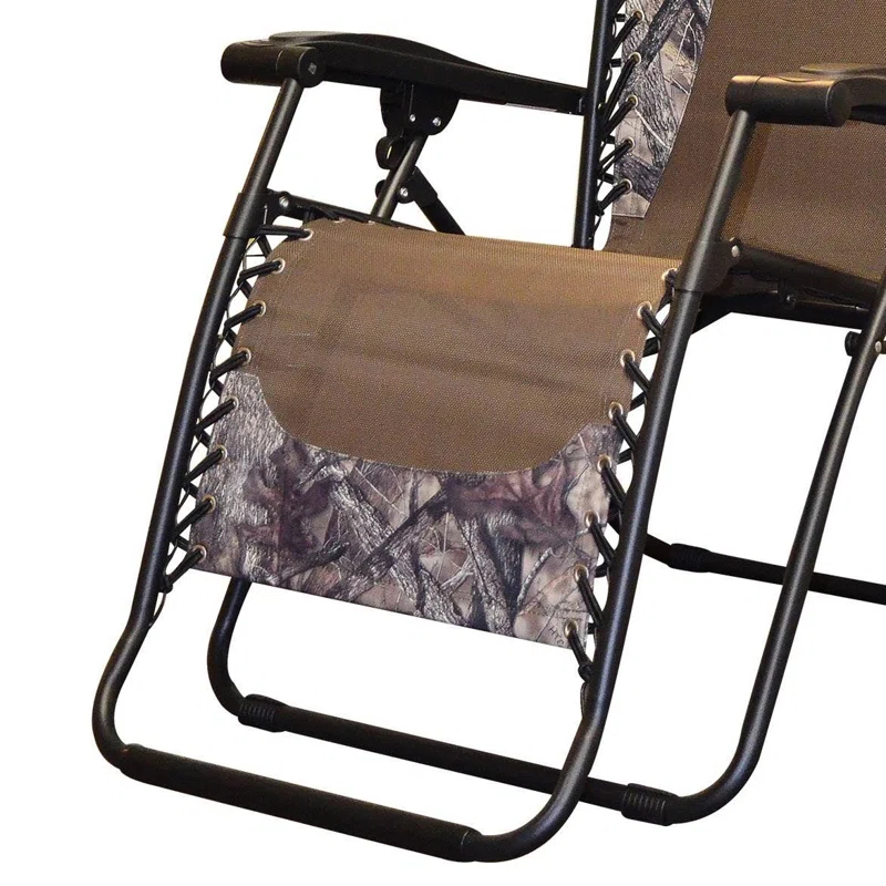 Caravan Canopy Fabric Patio Folding Chair Folding Chair Set (Set of 2)