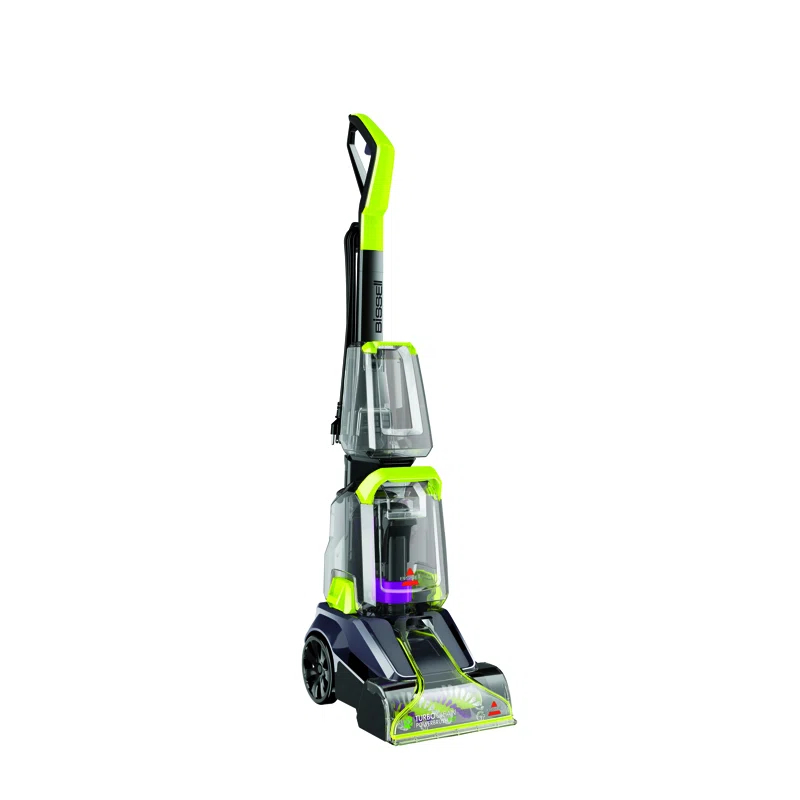 BISSELL TurboClean PowerBrush Pet Carpet Cleaner, 2987,Green/ Black