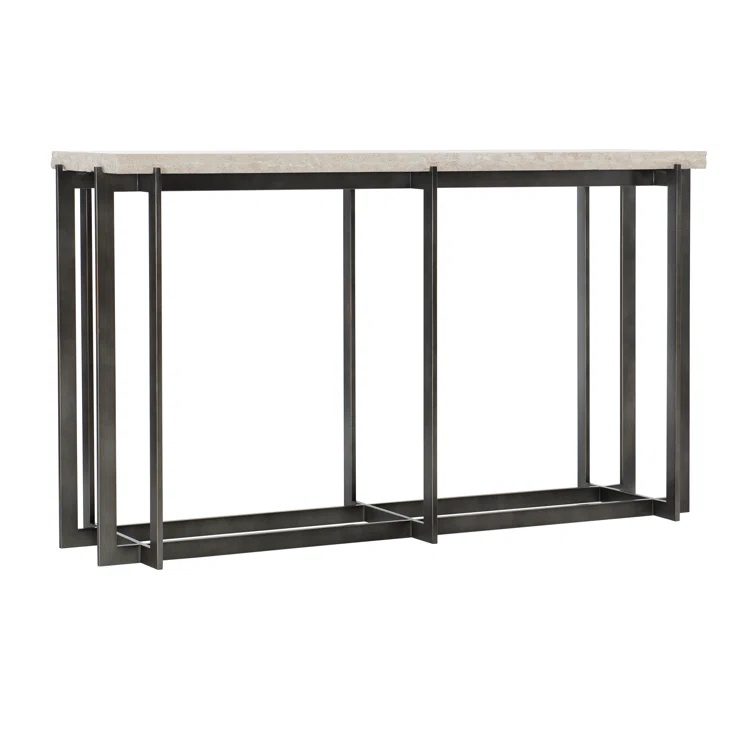 Hathaway 57.13'' Stone Console Table