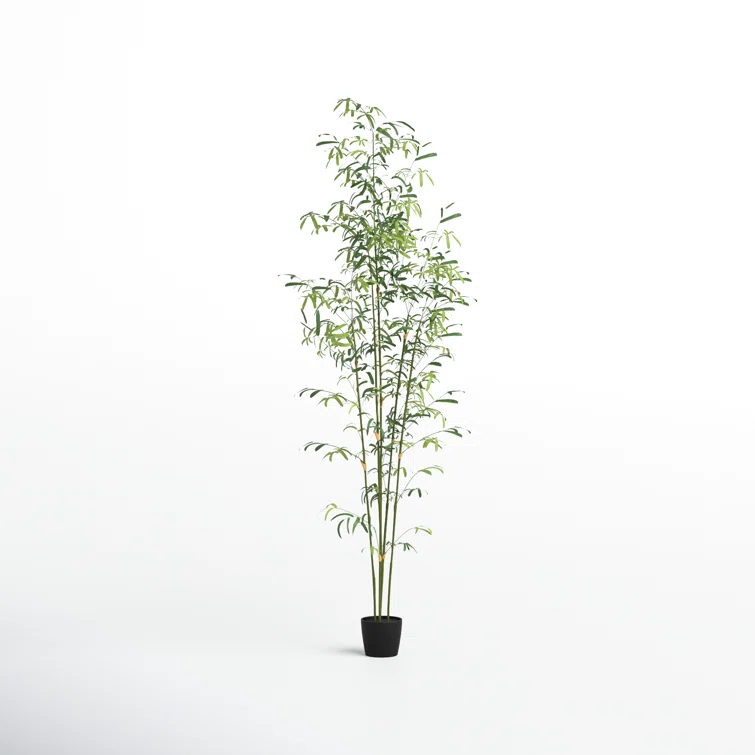 Freeport Park® 6' Artificial Potted Mini Bamboo Tree
