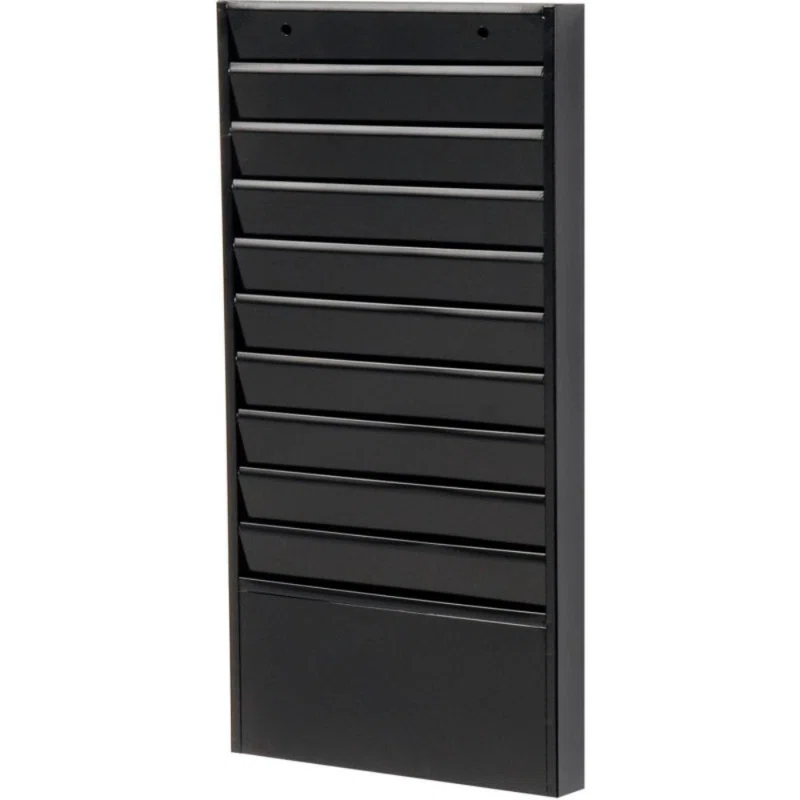 Global Industrial Stainless Steel Hanging Files Open