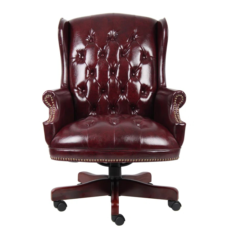 Boss Office Products Traditional Vinyl Executive Chair