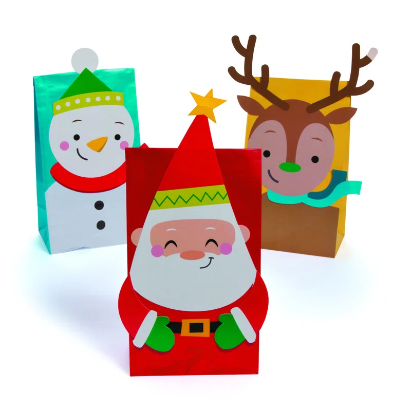Oriental Trading Company Paper Christmas Gift Bags