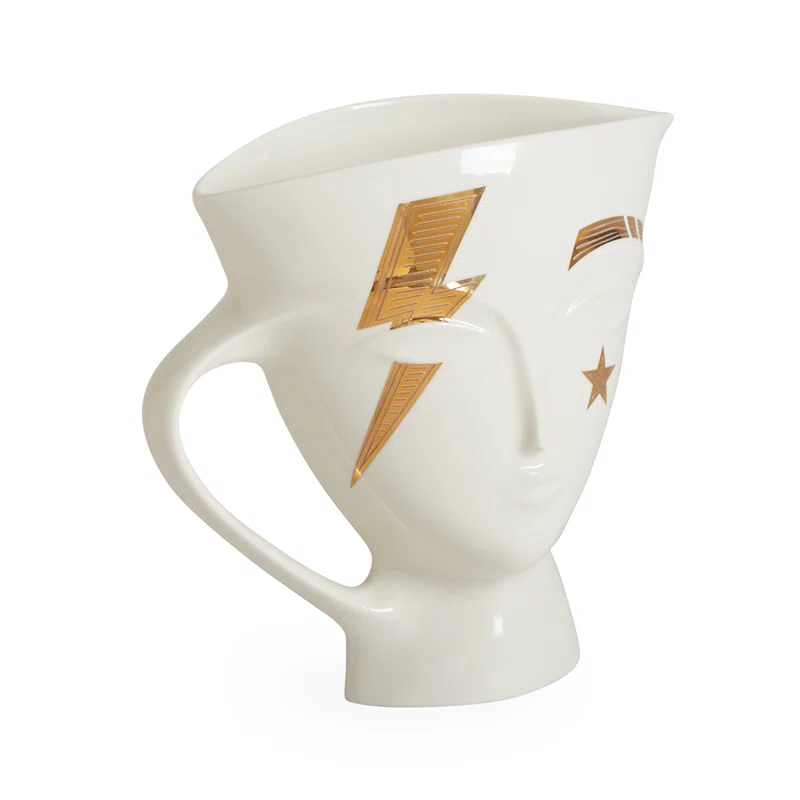 Jonathan Adler Gilded Muse Giuliette Pitcher