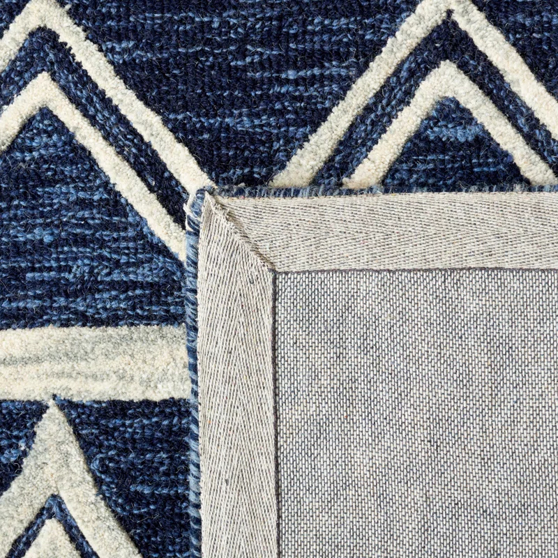 Union Rustic Abbigaile Hand Tufted Wool Southwestern Rug