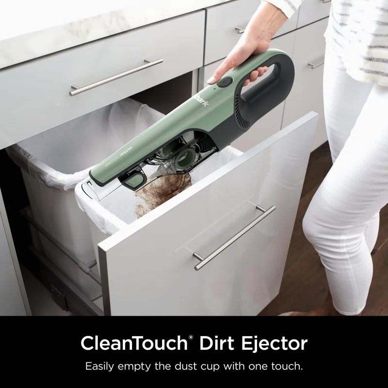 Shark CH901 Shark UltraCyclone Pro Cordless Handheld Vacuum, with XL Dust Cup, Green