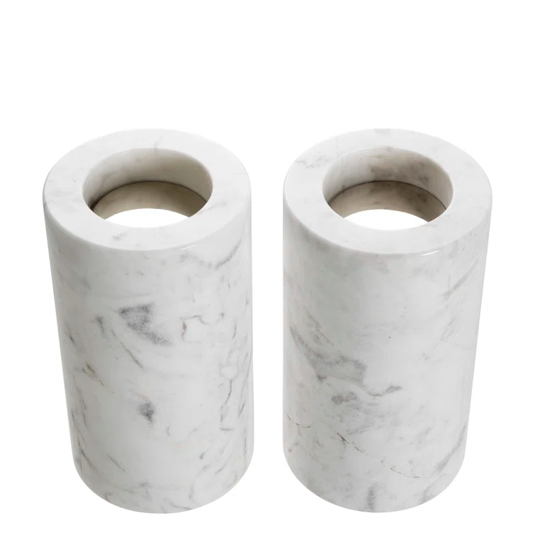 Eichholtz Stone Tabletop Tealight Holder (Set of 2)