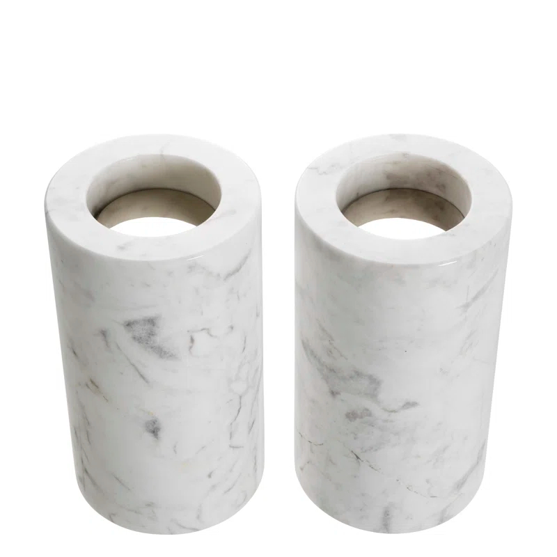 Eichholtz Stone Tabletop Tealight Holder (Set of 2)