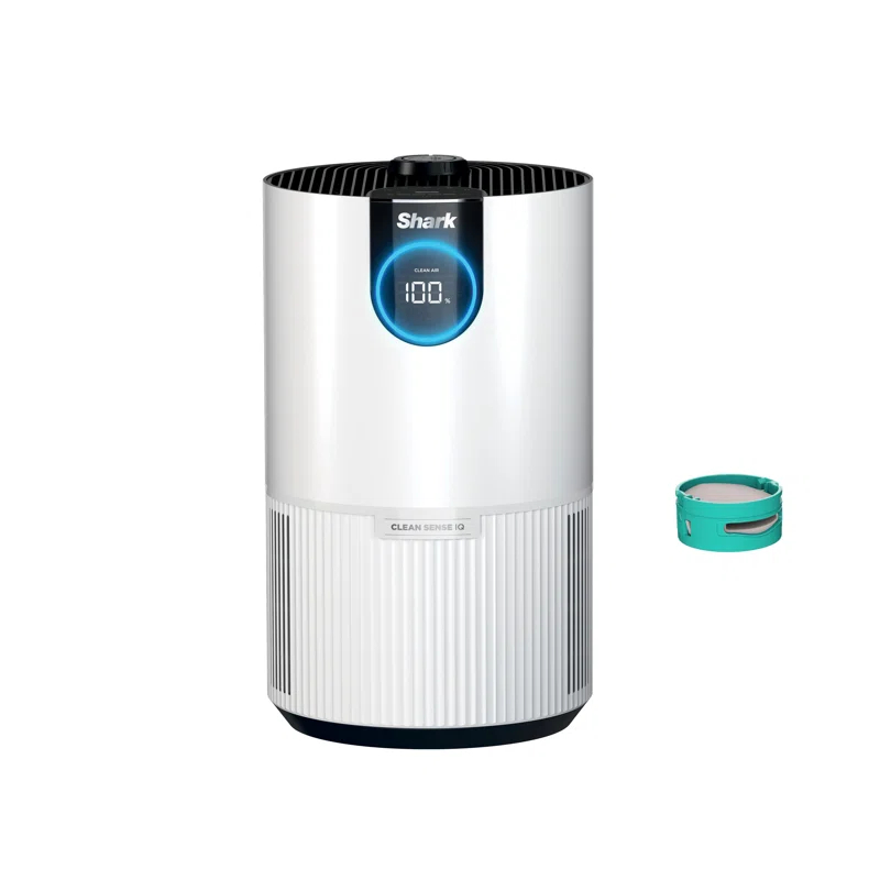 Shark Shark HP132 Clean Sense Air Purifier with Odor Neutralizer Technology, HEPA Filter, 500 sq. ft.White