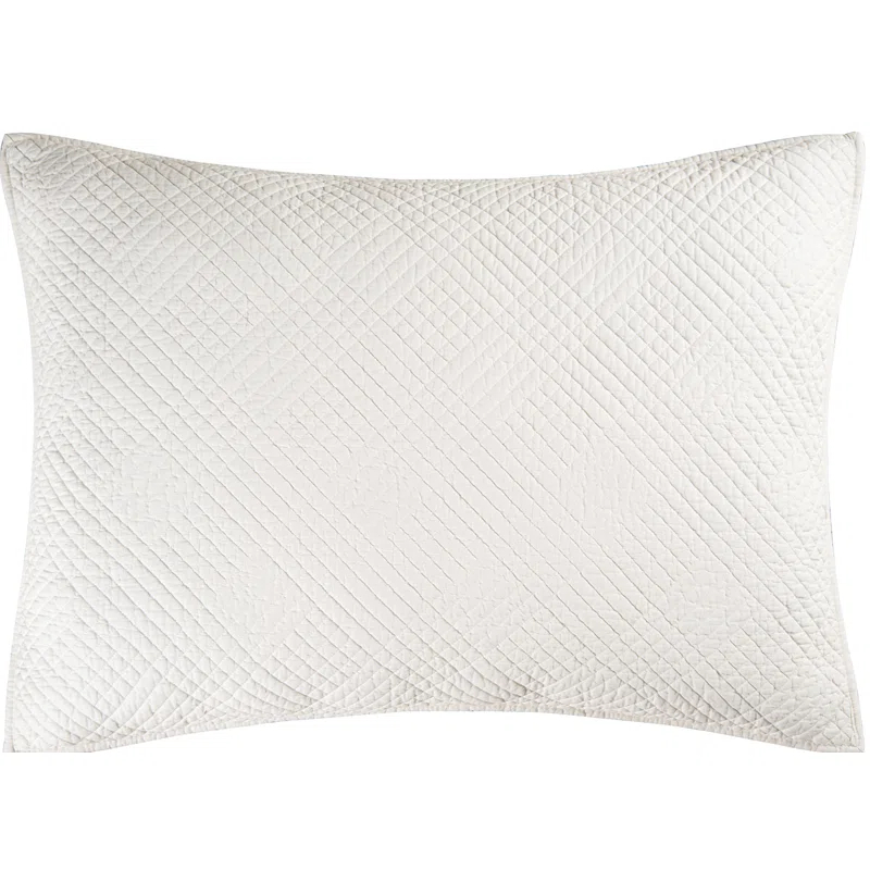 C&F Home Hampton Soft White Cotton Sham
