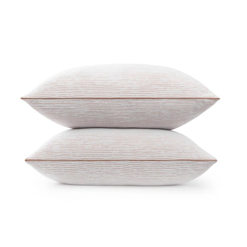 Beautyrest Beautyrest Copper Lux Memory Foam Jumbo Medium Support Pillow (Set of 2)