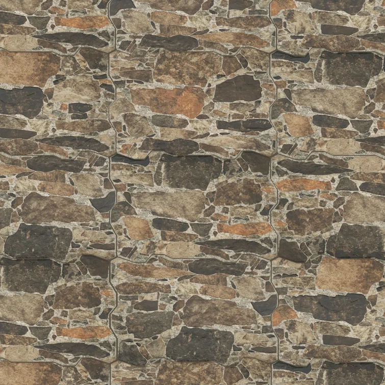 Merola Tile Rambla 15" x 23" Porcelain Stone Look Wall & Floor Tile