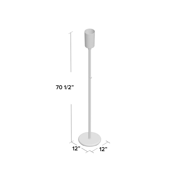 Robert Abbey Nina 70.5'' Deep Patina Bronze Torchiere Floor Lamp