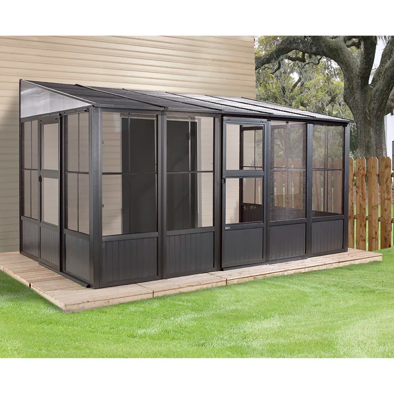 Sojag Charleston 16 Ft. W x 10 Ft. D Aluminum Patio Gazebo