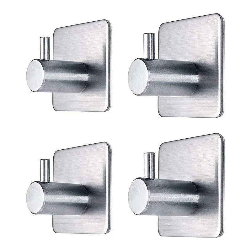 JASODI F0759STY3V Hooks Heavy Duty Wall Hooks Waterproof Stainless Steel Hooks for Towel Robe Hook Rack Wall