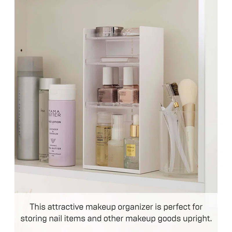Yamazaki Home Tower Makeup Organizer