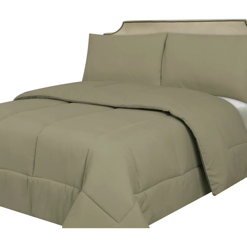 Sweet Home Collection Box Stitch Super Soft Single Comforter