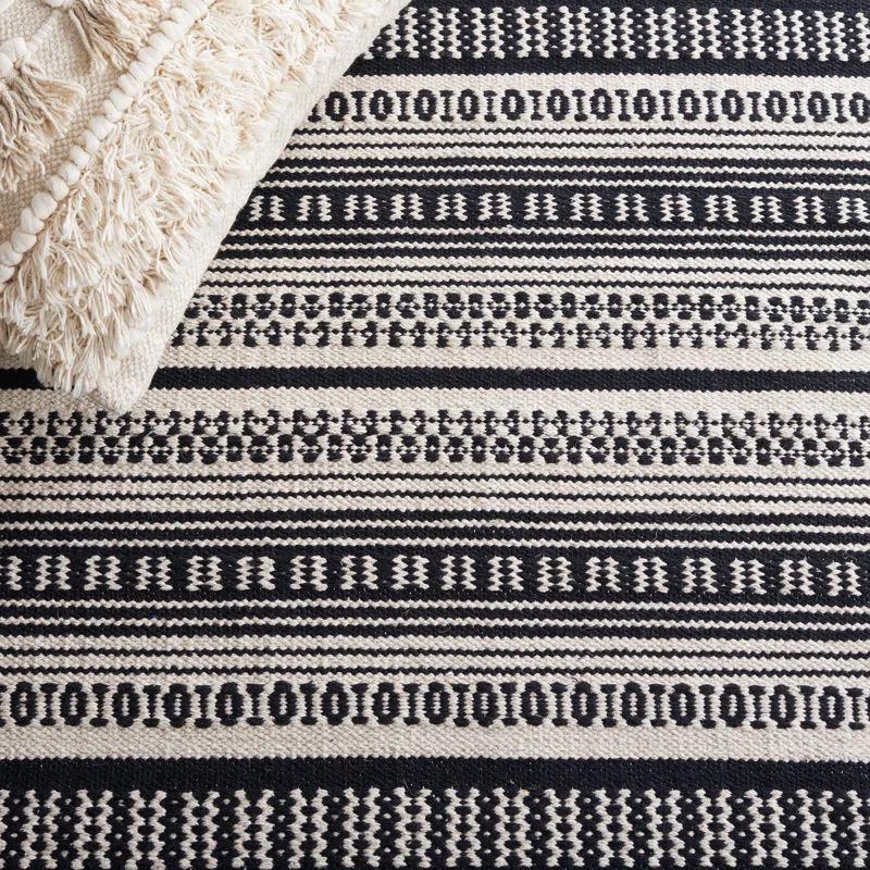 Union Rustic Annia Flat Weave Cotton Southwestern Rug