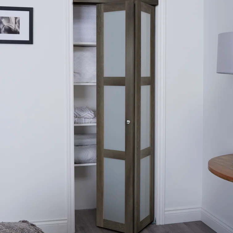 Renin Euro 3-Lite Glass Bi-Fold Door