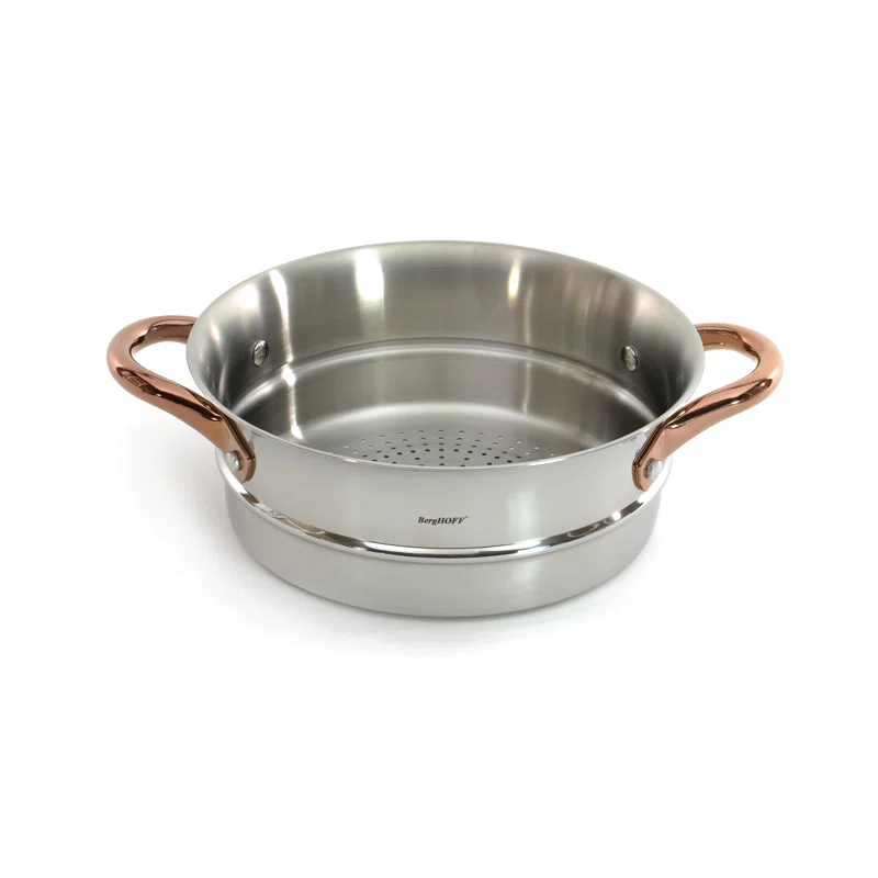 BergHOFF BergHOFF Ouro 3.5" Cast Iron Steamer Basket with 11.5" Diameter