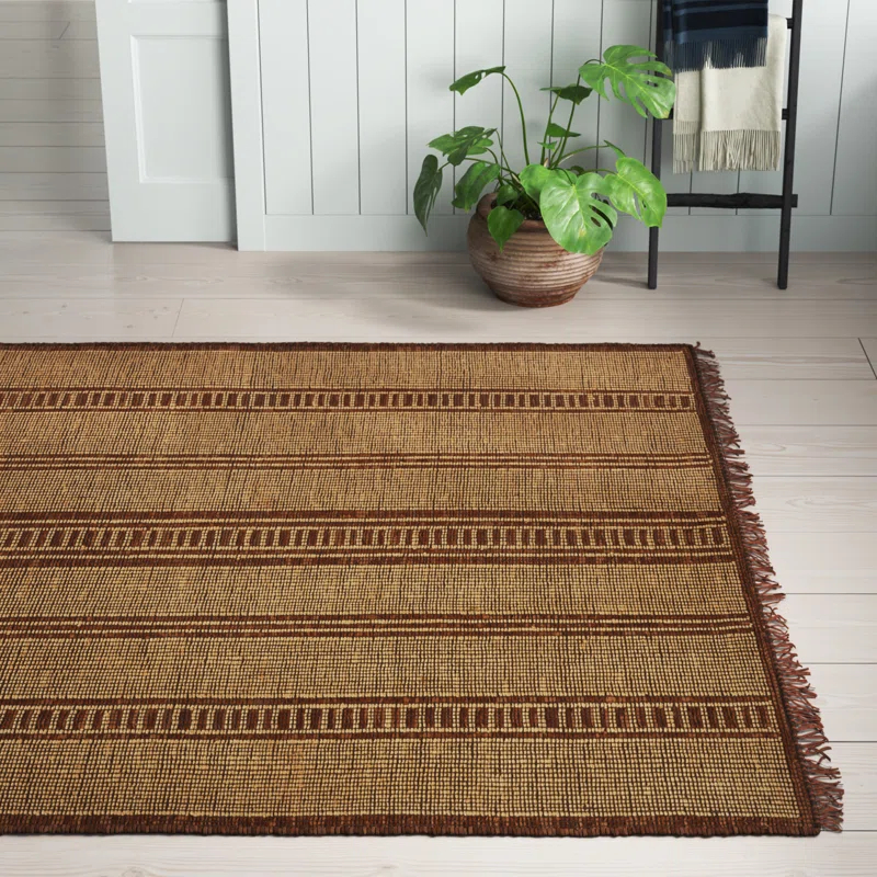 Birch Lane™ Beckey Performance Striped Rug