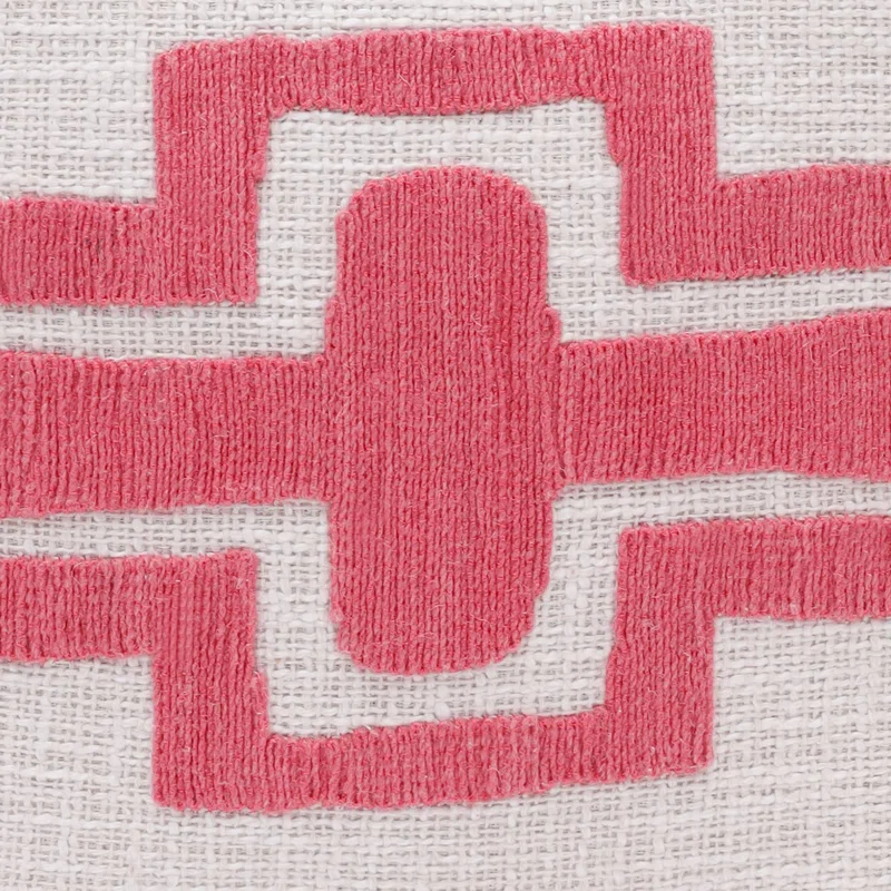 Stacy Garcia Home Geometric Handmade Cotton Wool Blend Decorative Throw Pillow