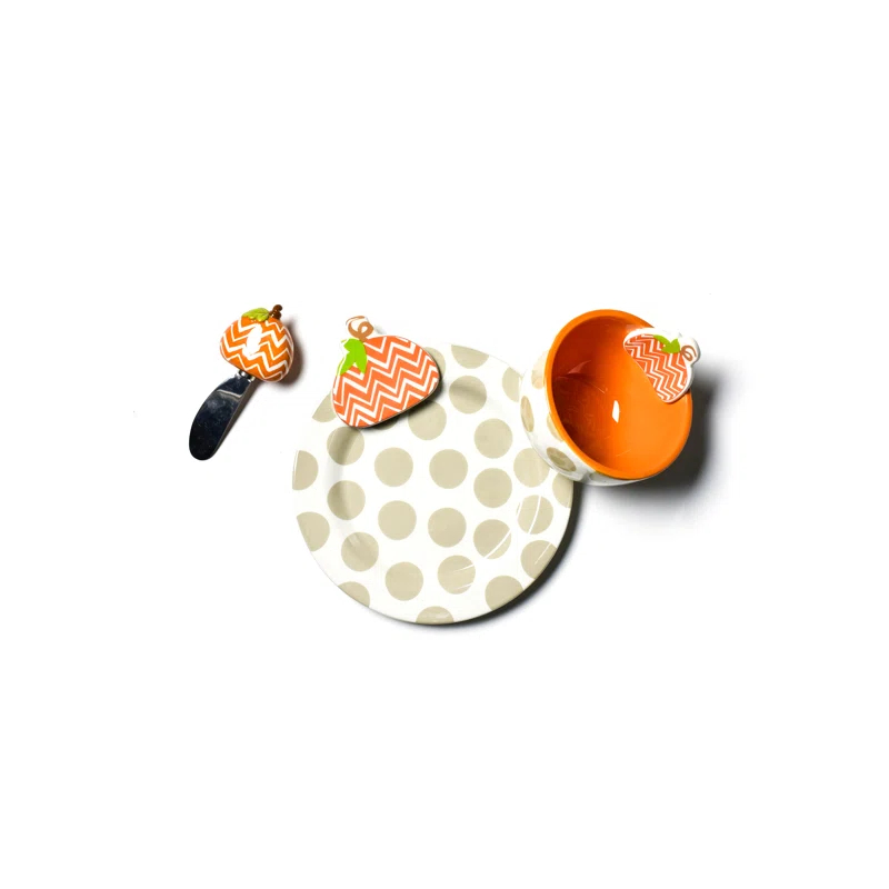 Happy Everything! 3 Piece Ceramic Dinnerware Set