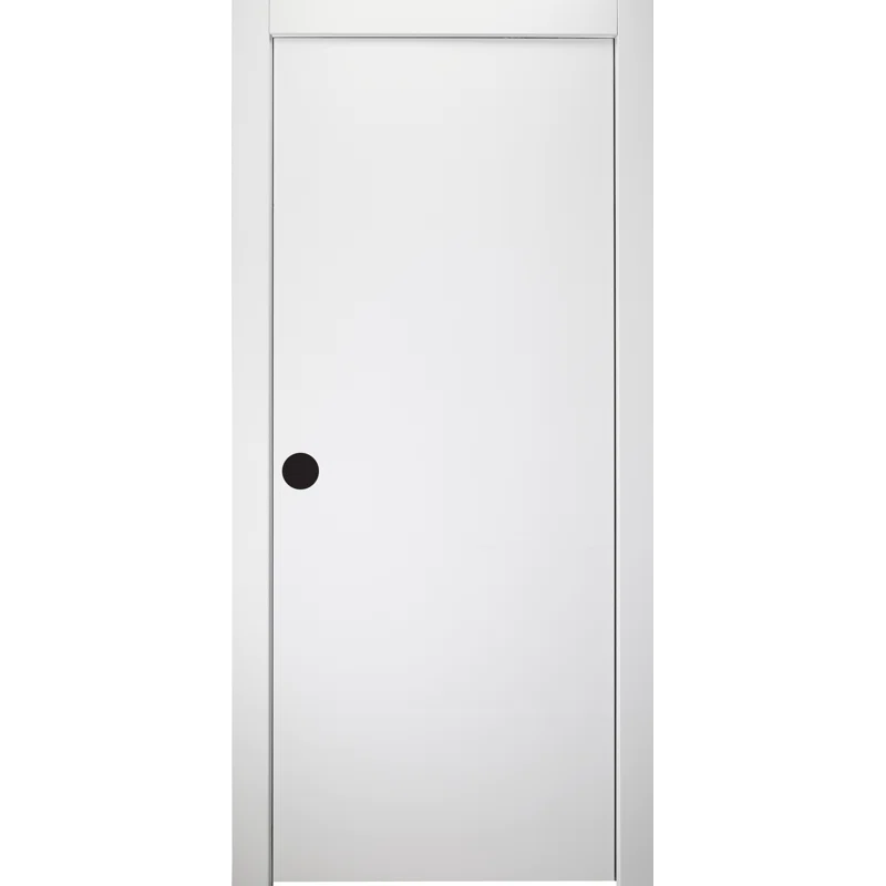 Belldinni Palladio 79.375'' Solid + Manufactured Wood Flush Prehung Door