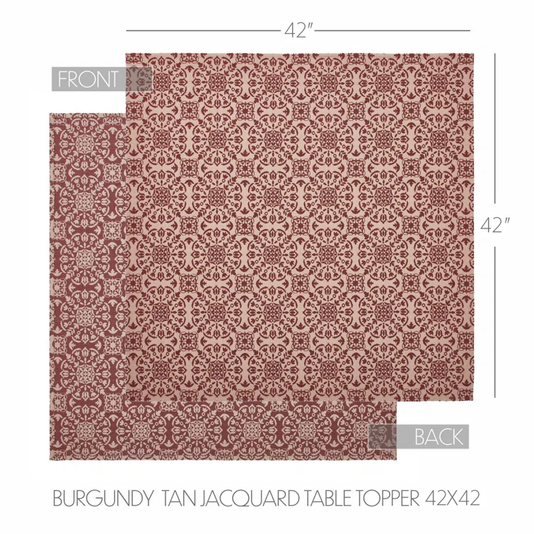 VHC Brands Geometric Table Topper