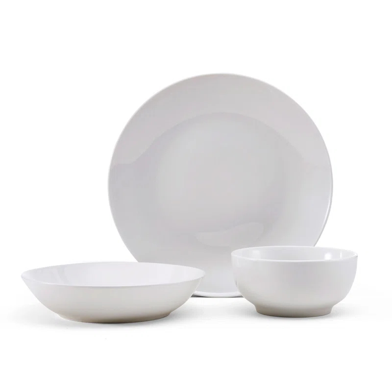 Studio Nova Alexis 18-Piece Porcelain Dinnerware Set, Service for 6