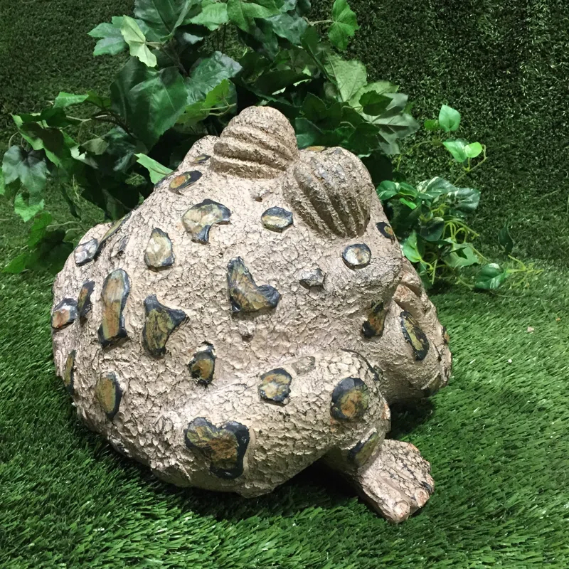 HomeStyles Whimsical Toad Hollow "Dreamer" Garden Statue