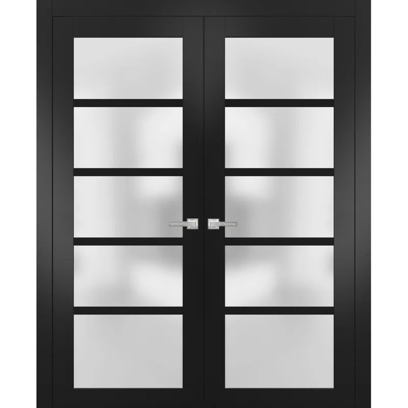 SARTODOORS Quadro Frosted Glass French Doors