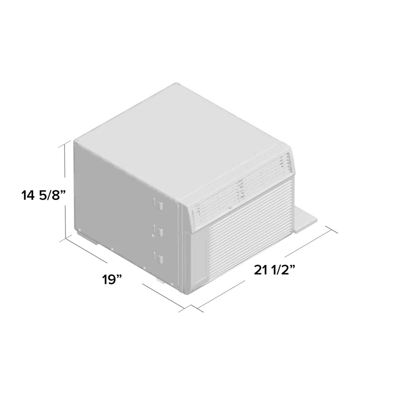 Koldfront Koldfront 12000 BTU Window Air Conditioner for 550 Square Feet with Remote Included