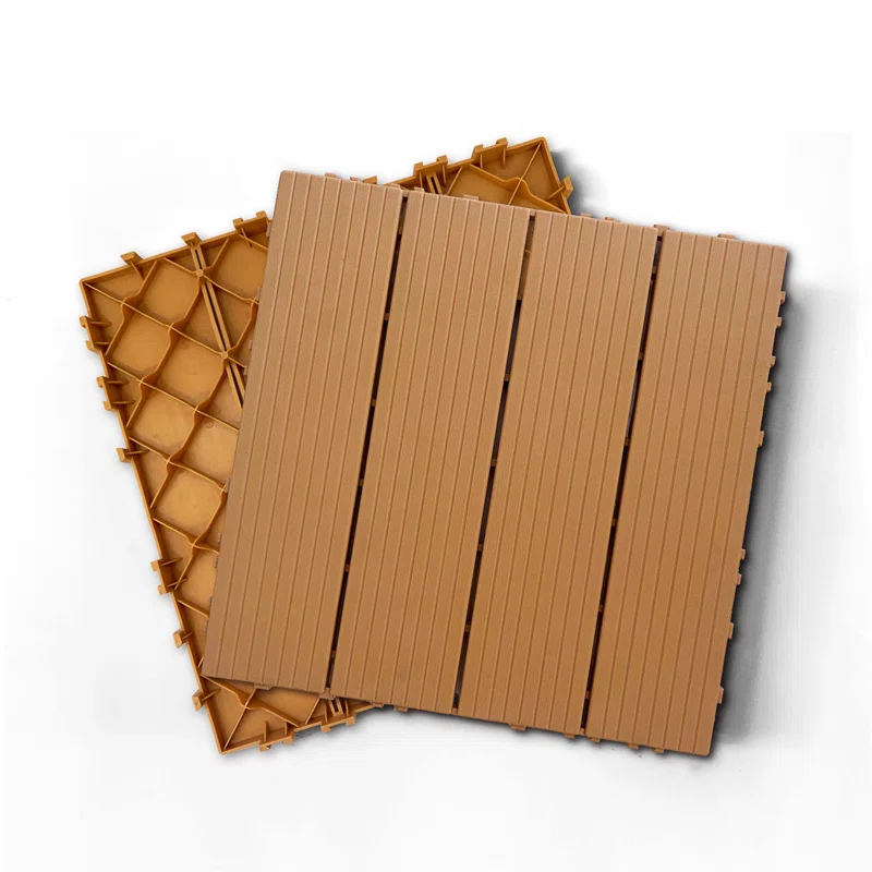 HBI home Plastic Composite Deck Tiles Set of 35pcs