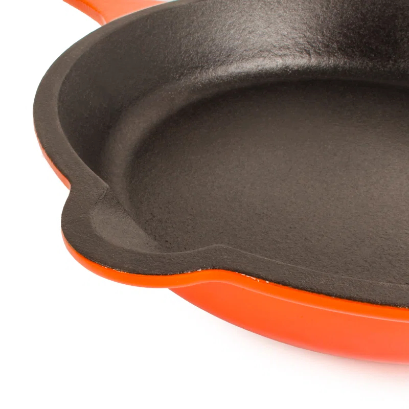 BergHOFF BergHOFF Neo 5Pc Cast Iron Set: 5Qt and 8Qt Covered Dutch Ovens and 10" Fry Pan