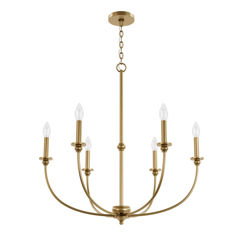 Hunter Southcrest 6 Light Chandelier Ceiling Light Fixture