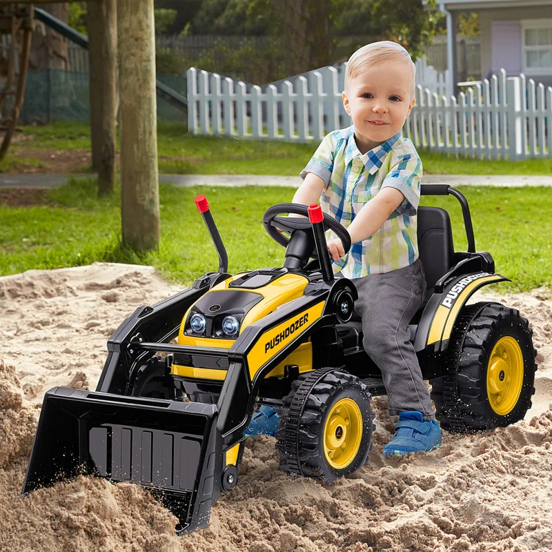 Aosom Aosom 6 Volt 1 Seater Tractors / Construction Battery Powered Ride On