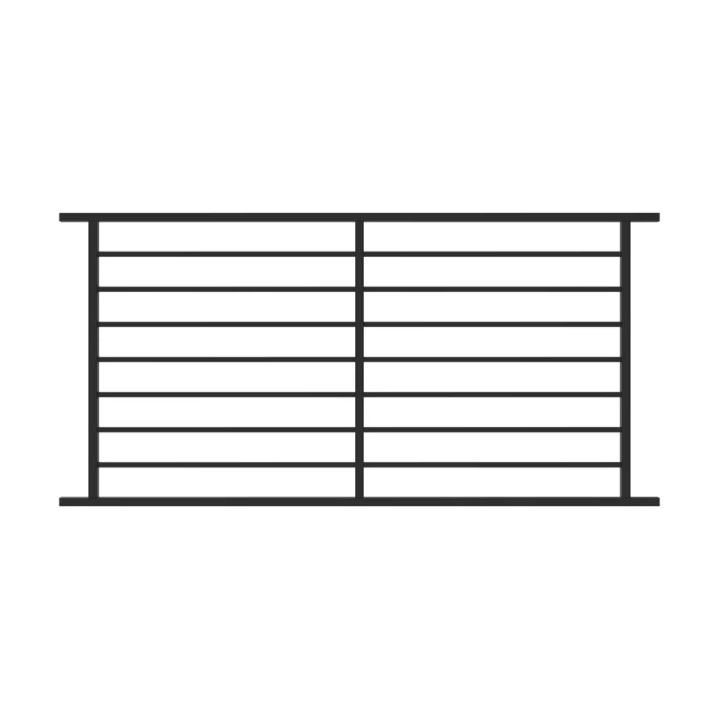 Fortress Building Products Fe26 Axis Steel Railin.g Level Panel