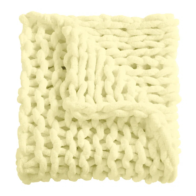 Donna Sharp Chenille Knitted Chenille Throw