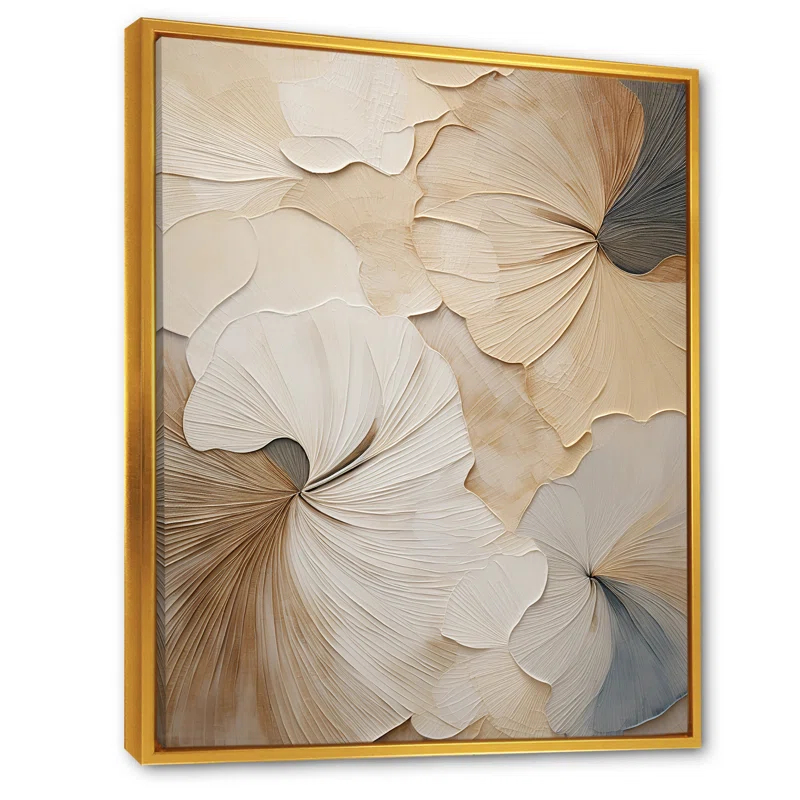 " Beige Minimalism Elegance In Bloom "